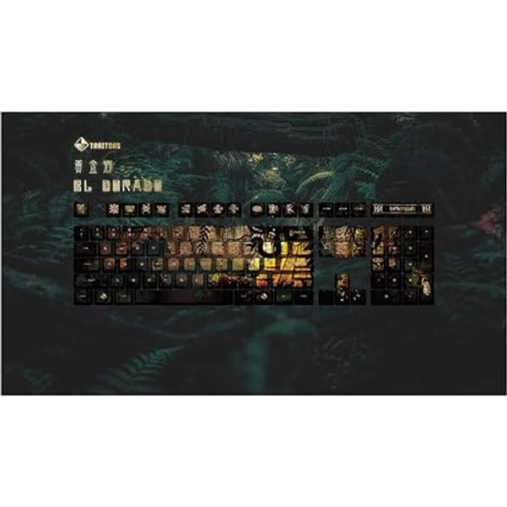 Traitors EL DORADO Keycap Set (US) - 109 PBT-Kunststoff Tastenkappen, nicht lichtdurchlässig – Bild 10