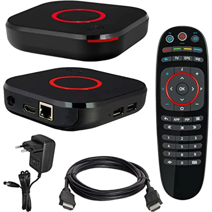 MAG 544w3 Original Infomir & hb-digital 4K IPTV Set Top Box Multimedia Player Internet TV IP Receiver UHD 60FPS 2160p@60 FPS HDMI 2.1 4K- und HEVC-Unterstützung USB3.0 4X ARM Cortex-A35 + HDMI Kabel – Bild 4
