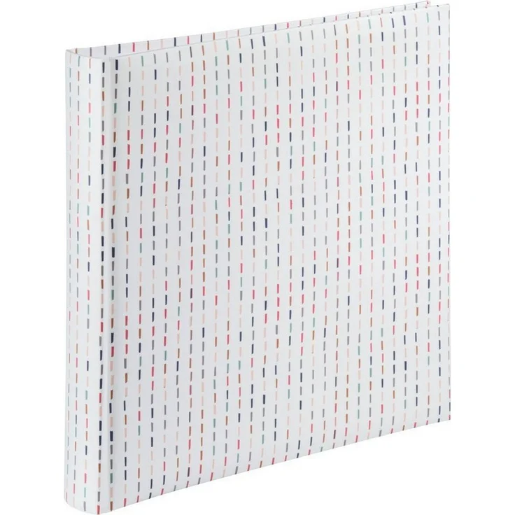 Hama Fotoalbum Jumbo Album "Graphic", 30x30 cm, 80 weiße Seiten, Stripes, Bunt – Bild 1