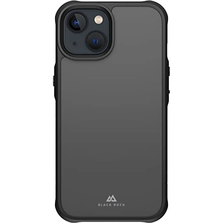 Black Rock - Hülle Robust Case Passend für Apple iPhone 14 I Handyhülle Kameraschutz, Stoßfest, Kratzfest, Hardcase, Matt, Slim (Schwarz) – Bild 1
