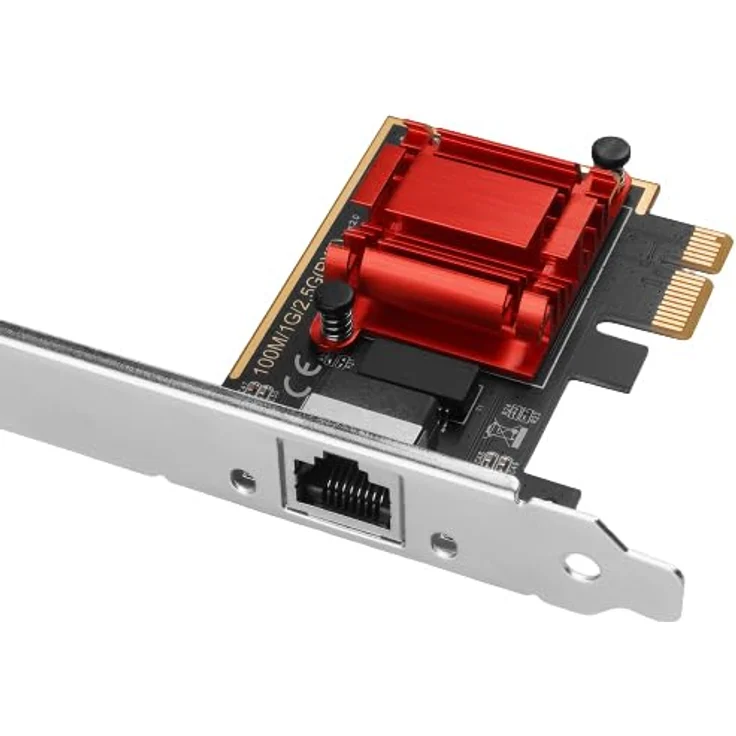 AXAGON PCEE-G25 Carte réseau Interne Ethernet 5000 Mbit/s – Bild 2