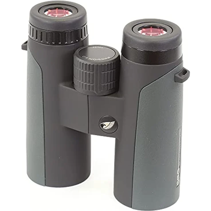 GPO Passion ED 10x 42 Fernglas, schwarz/grün, mit Magnesium-Gehäuse und ED-Linsen für hohe Randschärfe – Bild 3