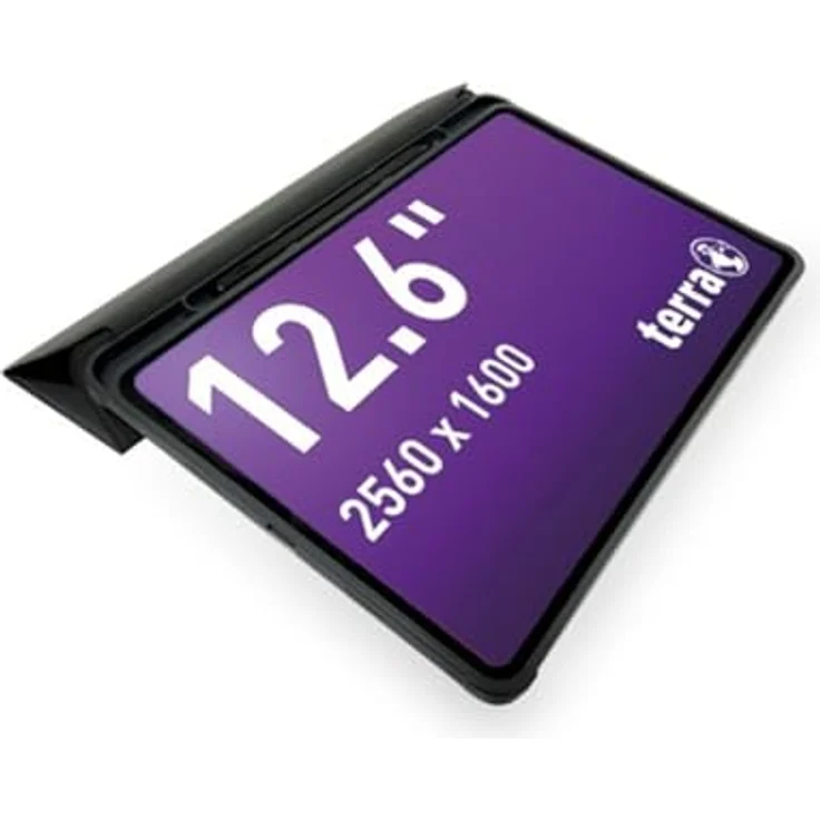 Terra PAD 1201-12.6" Tablet 8GB RAM 256GB Speicher LTE Android 14 OLED-Display Octa-Core-Prozessor - Leistungsstark, Vielseitig Mobil - Schwarz – Bild 4
