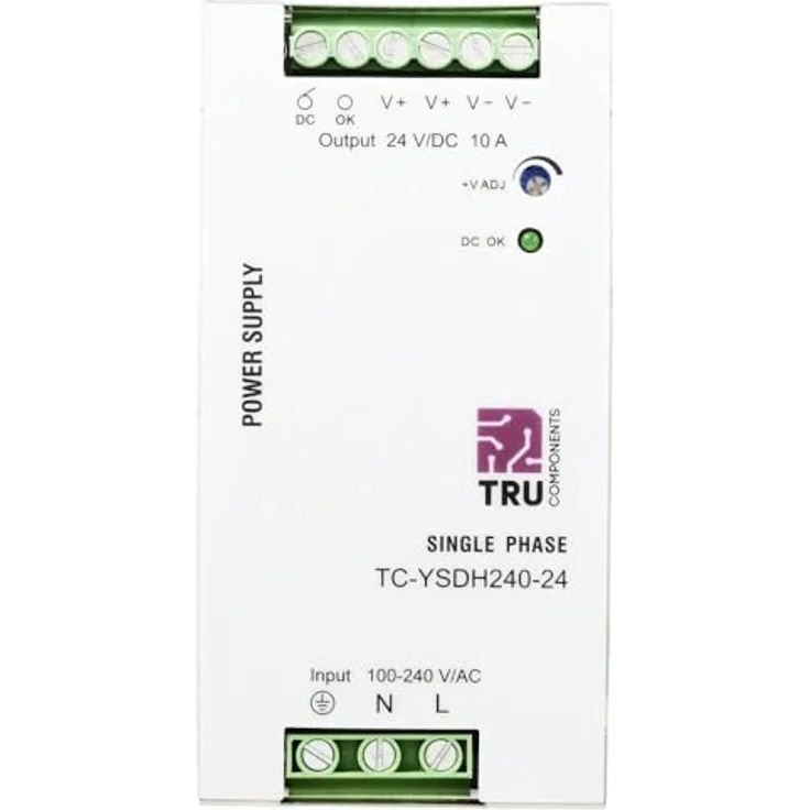 TRU Components TC-13850160 DIN-Schienen-Netzteil 24 V/DC, 10 A, 240 W, 1 Ausgang – Bild 2
