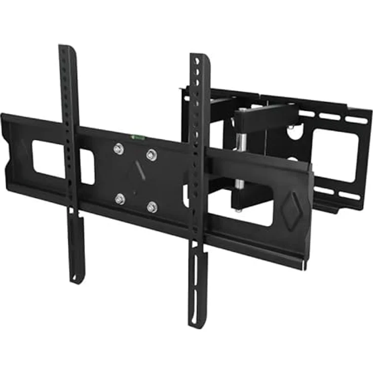 Roysson TV-Wandhalterung Doppelarm für TV bis 75 Zoll, max. 35 kg, mit Kabelmanagement – Bild 2