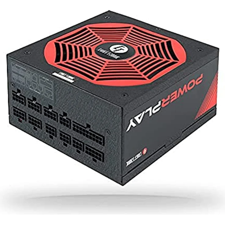 Chieftec PowerPlay Netzteil 1050 W PS-2 Schwarz, Rot - Netzteile (1050 W, 100-240 V, 47-63 Hz, 13 A, Aktiv, 120 W) – Bild 2