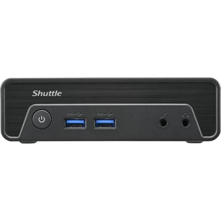 Shuttle XPC nano NE1010XA N100, Barebone mit Intel N100 Prozessor, 8.192 MB RAM, lüfterlos, ideal für Digital Signage und Multimedia-Anwendungen – Bild 6