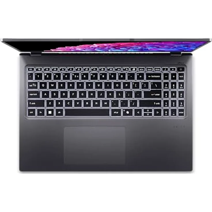 Acer Swift Go 16 OLED, SFG16-72, 16 Zoll WQXGA+ Ultrabook mit Intel Core Ultra 7, 16 GB RAM, 512 GB SSD, Intel Graphics, grau – Bild 3