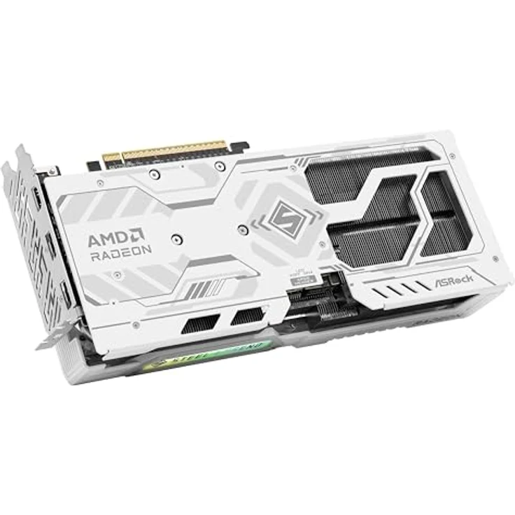 Asrock Radeon RX 9060 XT Steel Legend OC, 16GB GDDR6 Grafikkarte mit 2x HDMI, 2x DP, bis zu 3320MHz Boost Clock – Bild 4