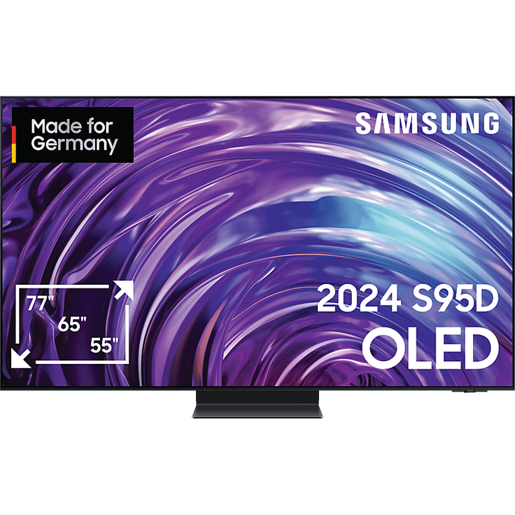 SAMSUNG GQ77S95D OLED TV (Flat, 77 Zoll / 195 cm, 4K, SMART TV, Tizen)