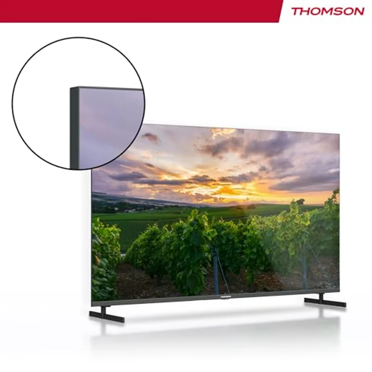 Thomson 55 Zoll (139 cm) QLED Fernseher Smart Android TV (WLAN, HDR, Triple Tuner DVB-C/S2/T2, Sprachsteuerung, Netflix, YouTube, Prime Video, Disney+) – 55QA2S13-2023 – Bild 5
