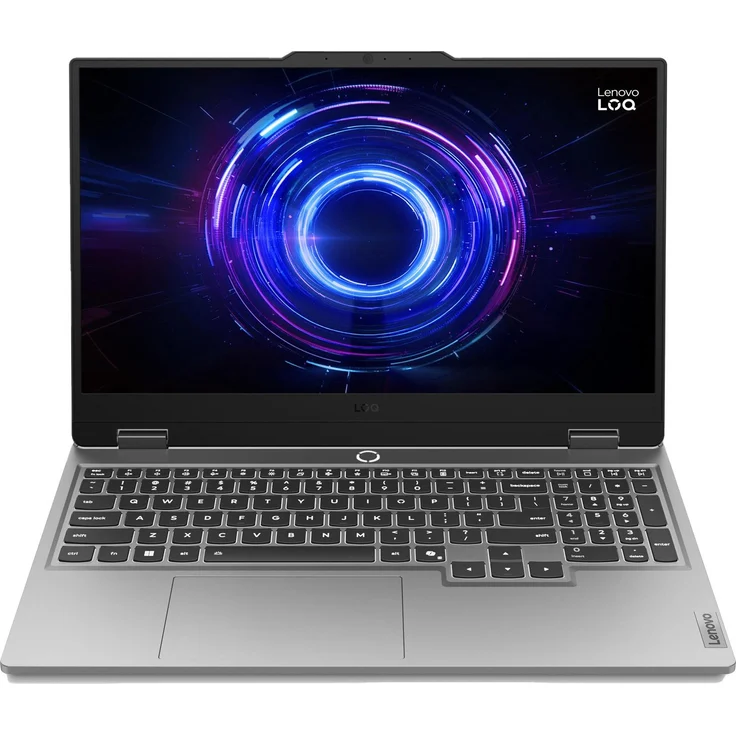 Lenovo LOQ 15IRX10, 15.6" FHD Laptop mit Intel Core i5-13450HX, NVIDIA RTX 5060, 24 GB RAM, 1 TB SSD, Windows 11, Grau – Bild 1
