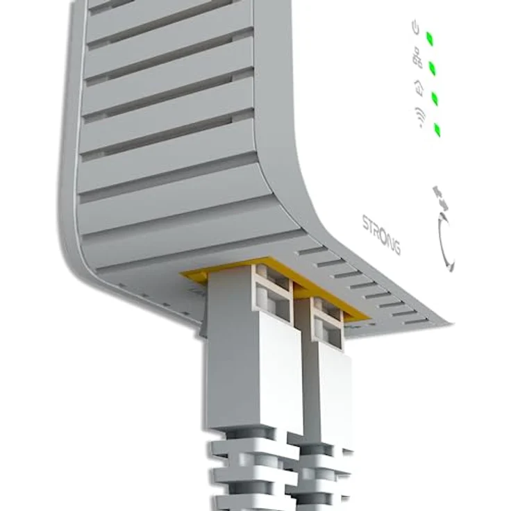 STRONG Powerline WI-FI 600 KIT | Powerline Adapter + Powerlan WLAN Adapter | WLAN Hotspot | bis zu 600 Mbit/s | Reichweite über 300 m – Bild 5