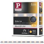 Paulmann 79870 LED Stripe MaxLED 250 Warmweiß 2700K 1m IP44 Protect Cover incl. 1x4 Watt Stripe Strip Lichtband