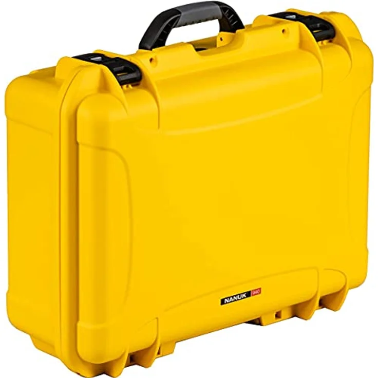 Nanuk 940 Kunststoffkoffer, wasserdicht und staubdicht mit Schaum, 36.70 l, Gelb – Bild 1