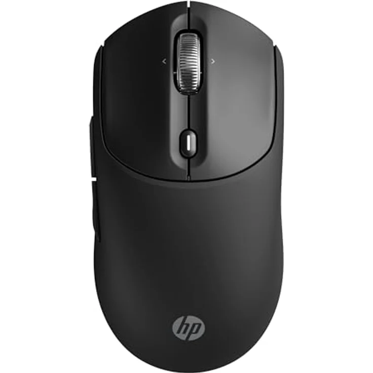 HP 700 Rechargeable Wireless Mouse (P), Kabellose Maus mit intelligenten Kurzbefehlen und ultraschnellem Laden, Schwarz – Bild 7