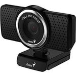 Genius Webcam Genius ECam 8000, Black (2 Mpx), Webcam, Schwarz