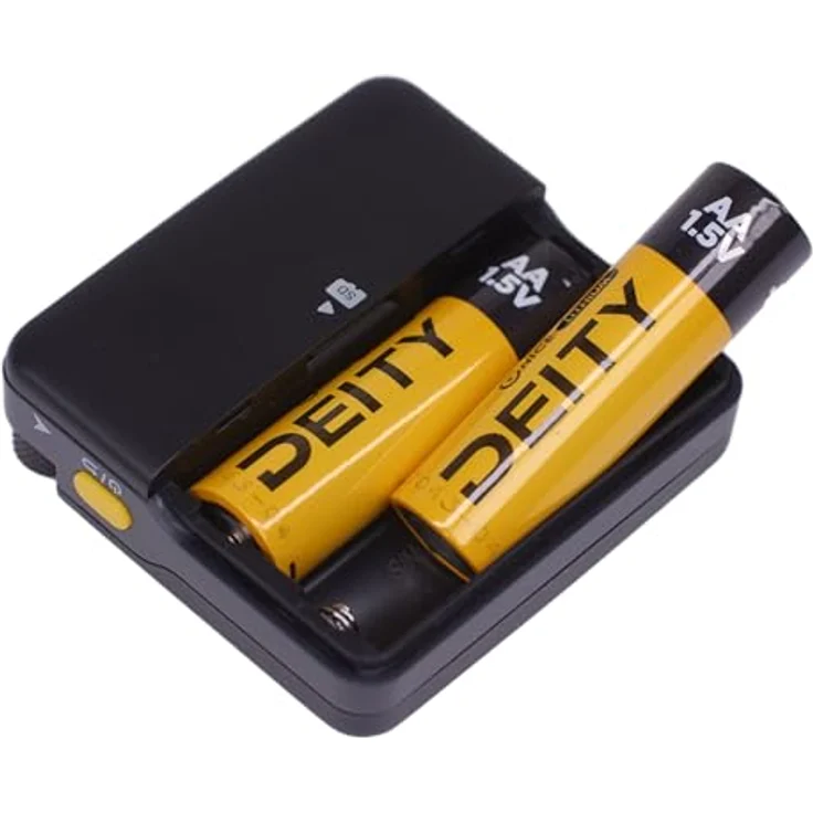 Deity PR-2, Stereo Pocket Recorder mit Lavalier Mic und 30 Stunden Batterielebensdauer, Schwarz – Bild 3