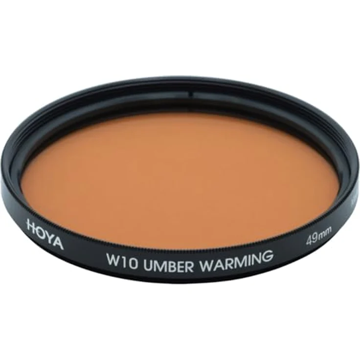 Hoya W10 UMBER WARMING 49mm, Farbkorrekturfilter für Kameras, ideal für Portraitaufnahmen – Bild 1