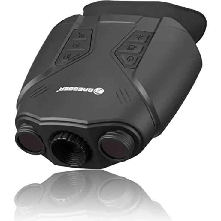 Bresser digitales Nachtsichtgerät Binokular 3X Nightlux 200 Pro mit digitalem Zoom (2-Fach), Infrarotbeleuchtung, großem Display, Foto- und Video-Funktion – Bild 2