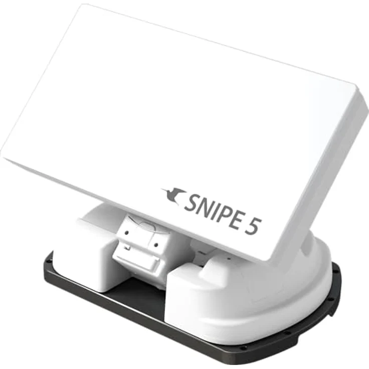 SelfSat Snipe 5, Vollautomatische Satellitenantenne mit GPS und App-Steuerung, Wetterstabil, leicht, rostfrei – Bild 1