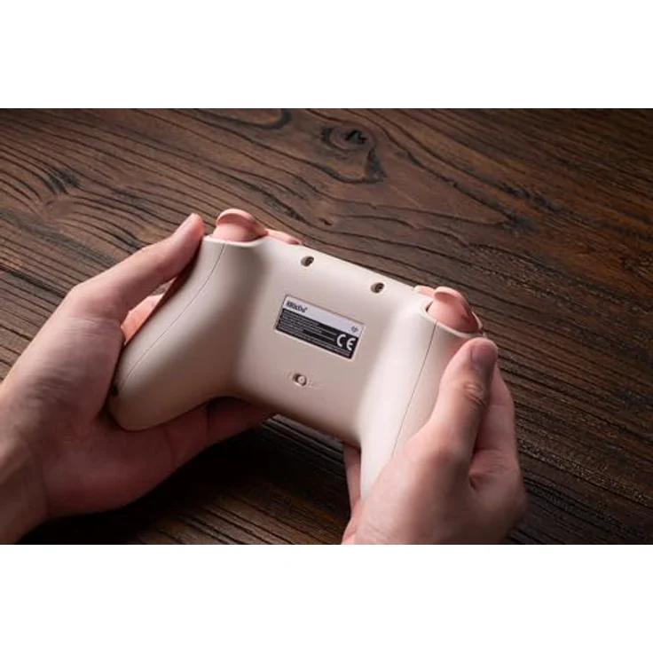 8bitdo Ultimate 2C Wireless, Gaming Controller für Windows & Android, Bluetooth, pfirsich/hellgelb – Bild 4