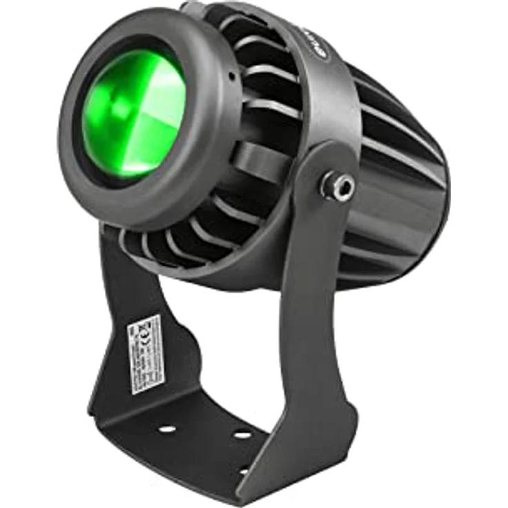 Eurolite LED IP PST-10W grün Pinspot | Wetterfester Pinspot (IP65) mit kräftiger 10-W-LED – Bild 1