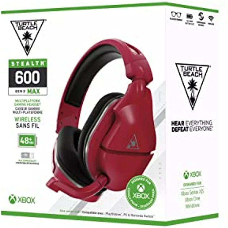 Turtle Beach Stealth 600 MAX Midnight RED – Bild 3