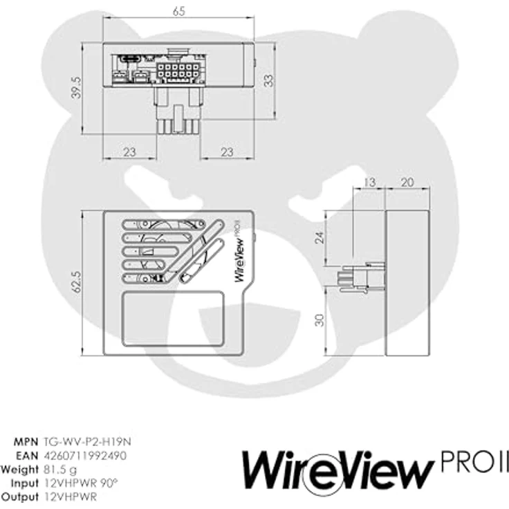 Thermal Grizzly WireView Pro II GPU 12V-2x6, Per-Pin-Strommessgerät für Grafikkarten, weiß – Bild 6