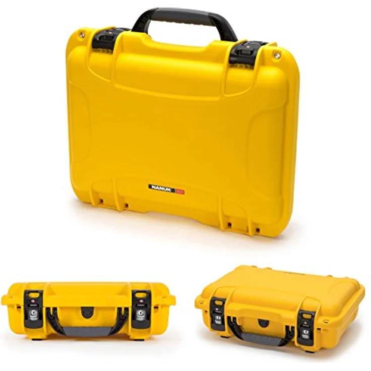 Nanuk 923, Kamera Schultertasche, 16.70 l, robust und wasserdicht, gelb mit TSA-Verriegelung – Bild 2