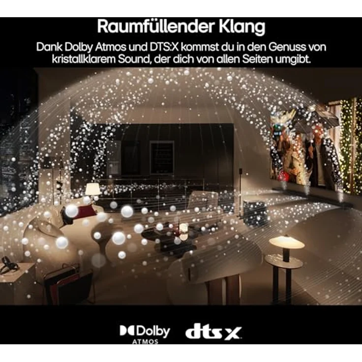 LG DS80TR 5.1.3 Soundbar mit Dolby Atmos, 580 W, Schwarz – Bild 4