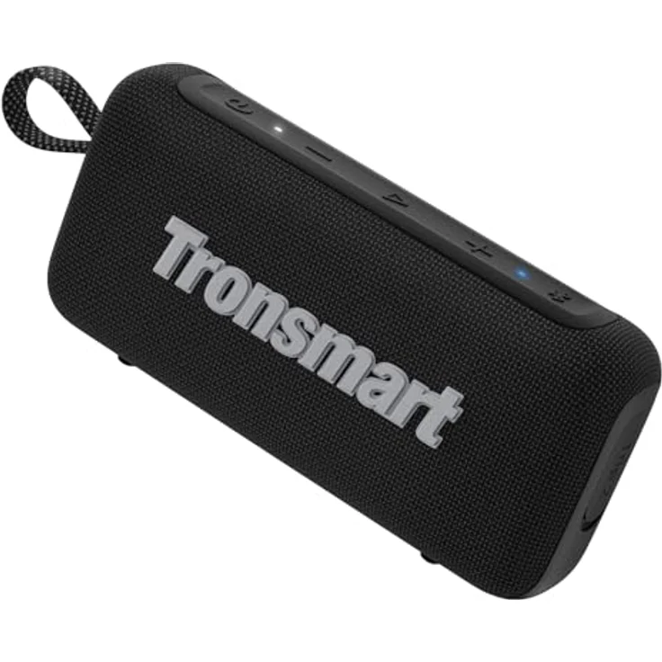Tronsmart Trip 2 Bluetooth Lautsprecher, 20 Stunden Wiedergabezeit, IPX7 wasserdicht, 10W Bass, Stereopaarung, Schwarz – Bild 1