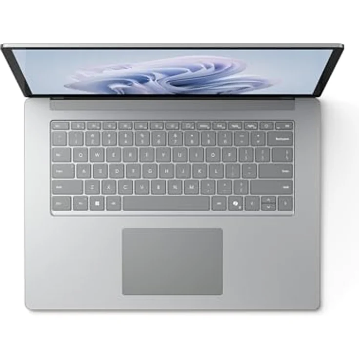 Microsoft Surface Laptop 6 for Business, 15" Notebook mit Intel Core Ultra 5 135H, 8 GB RAM, 256 GB SSD, Silber – Bild 2