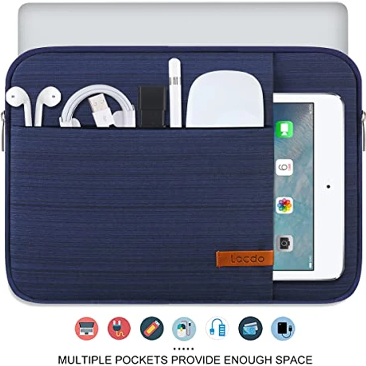 Lacdo B1A91C2 Schutzhülle, 13 inch New MacBook Pro 2017 & 2016, blau, Stück: 1 – Bild 4