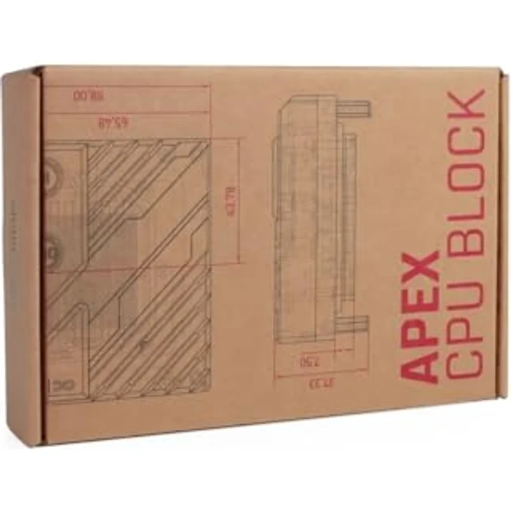 Alphacool WAC Apex 1 CPU Kühler AM5, Hochleistungs CPU Wasserblock mit aRGB-Beleuchtung, Transparent – Bild 6