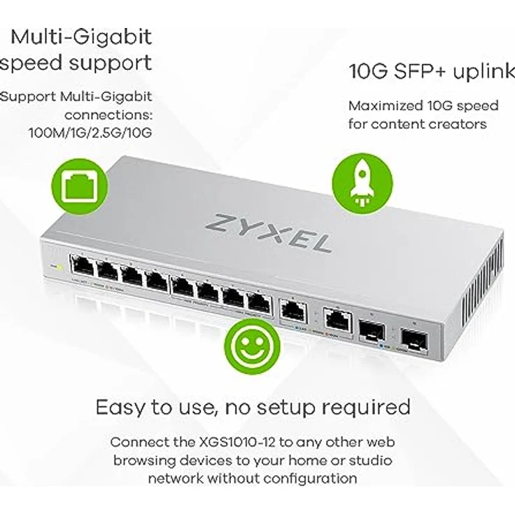 Zyxel XGS1010-12 MultiGig – Bild 3
