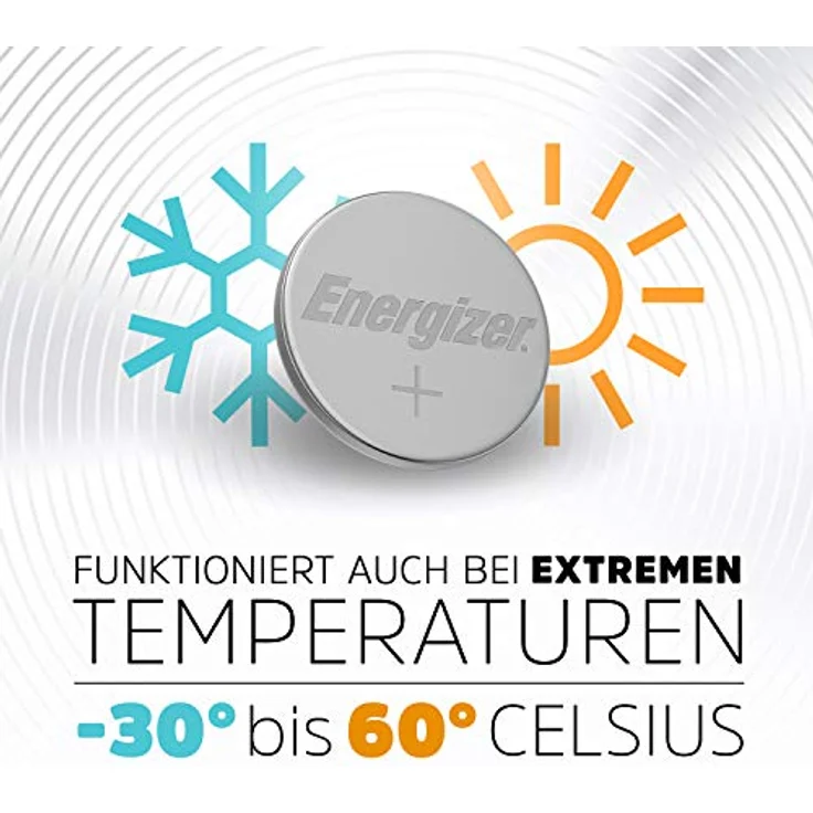 Energizer CR2032 Batterien, Lithium Knopfzelle, 2 Stück – Bild 6