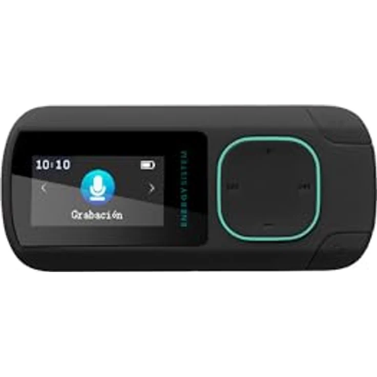 Energy Sistem MP3-Musikplayer mit LCD-Bildschirm, 8 GB, microSD-Karte, FM-Radio und In-Ear-Kopfhörern enthalten 66 x 28 x 18 mm Mint Detail – Bild 7