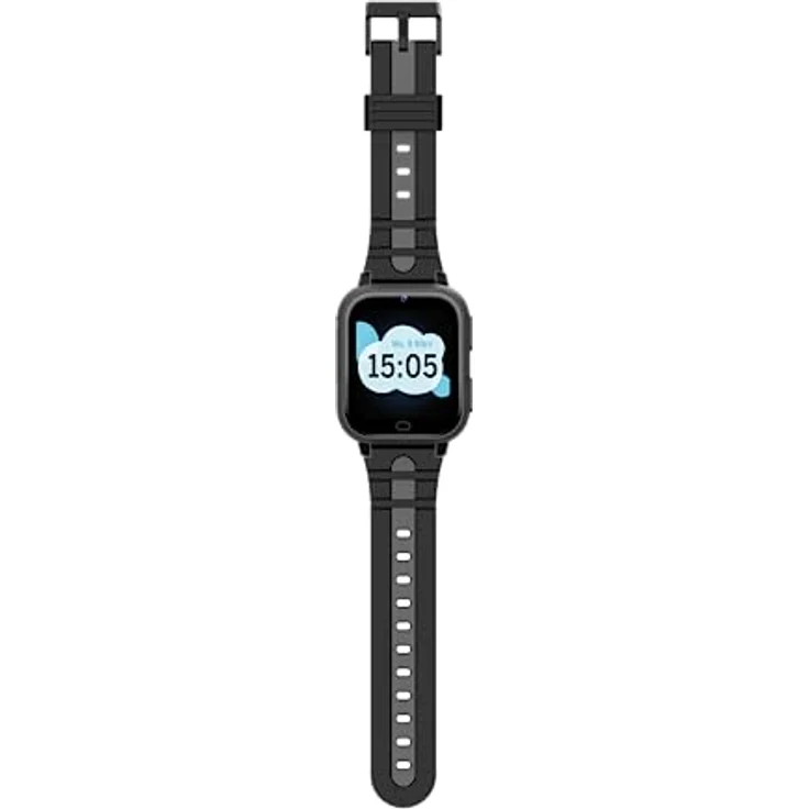 bea-fon/Kids Smartwatch SW2 / SOS Notruftaste-Notruffunktion/SOS Sicherheitszone/Touch Display 1,7" Zoll (4,32cm) / Sprachanruf/Videoanruf / 4G / Farbe schwarz-grau/IP X7 – Bild 3