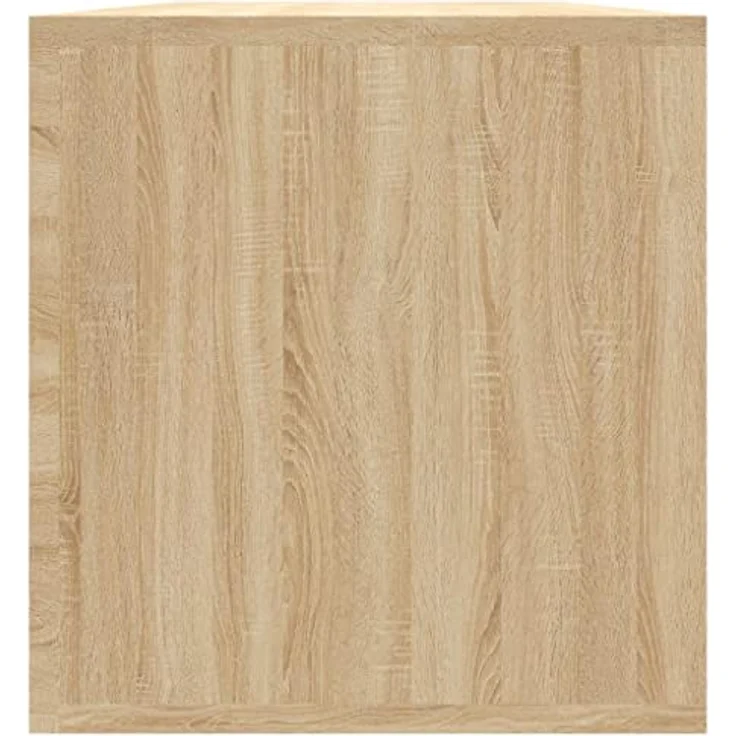 vidaXL Schallplatten-Aufbewahrungsbox Sonoma Eiche 71×34×36 cm – Bild 7