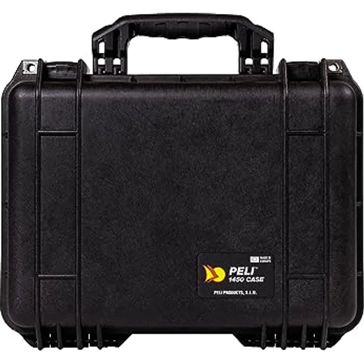 Peli Kunststoffkoffer 1450, Wasserdichter Fotokoffer mit 15 l Volumen, schwarz – Bild 3