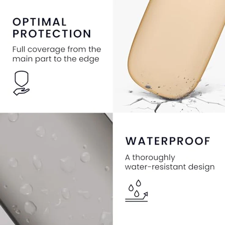 kwmobile Silikon Schutzhülle kompatibel mit Apple Magic Mouse 1/2 Hülle - PC Maus Cover aus softem Silikon - Orange - Ergonomisch und präzise für Gaming und Arbeit – Bild 5