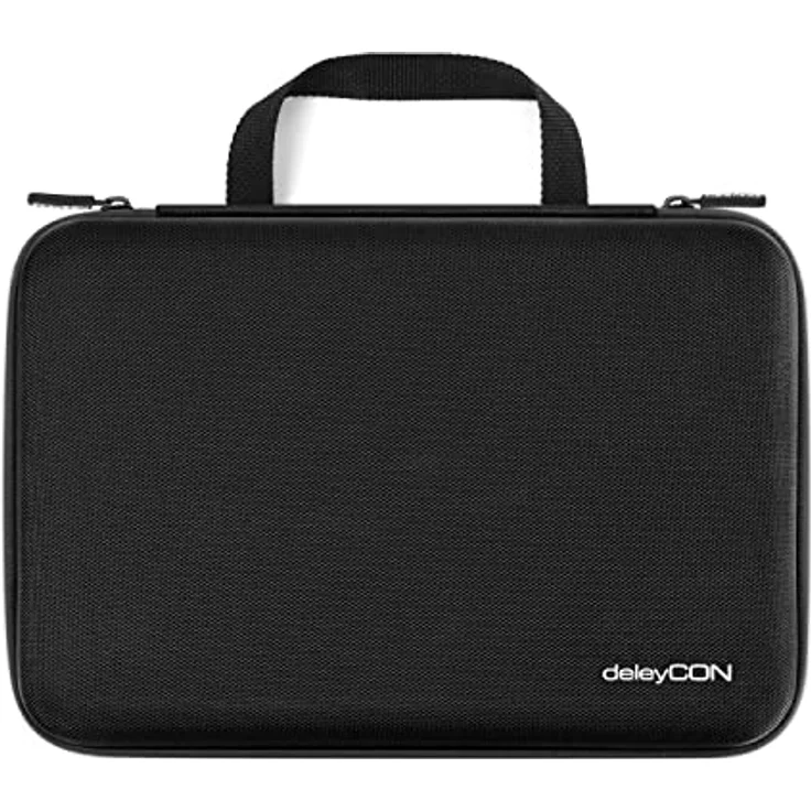 deleyCON Hardcase Tasche für GoPro Actionkamera & Zubehör, Robust mit Staub-, Aufprall- und Spritzwasserschutz, Schwarz, Größe XL – Bild 4