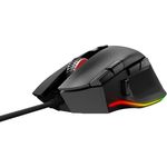 AOC AGM600 Maus mit Kabel Ergo 10 Tasten rechts RGB Gaming