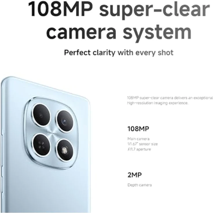 Xiaomi Redmi Note 15 NFC 4G DS 8/256GB Gletscherblau MZB0MOIEU (256 GB, Glacier Blue, Gletscherblau, 6.77", 4G), Smartphone, Blau – Bild 4
