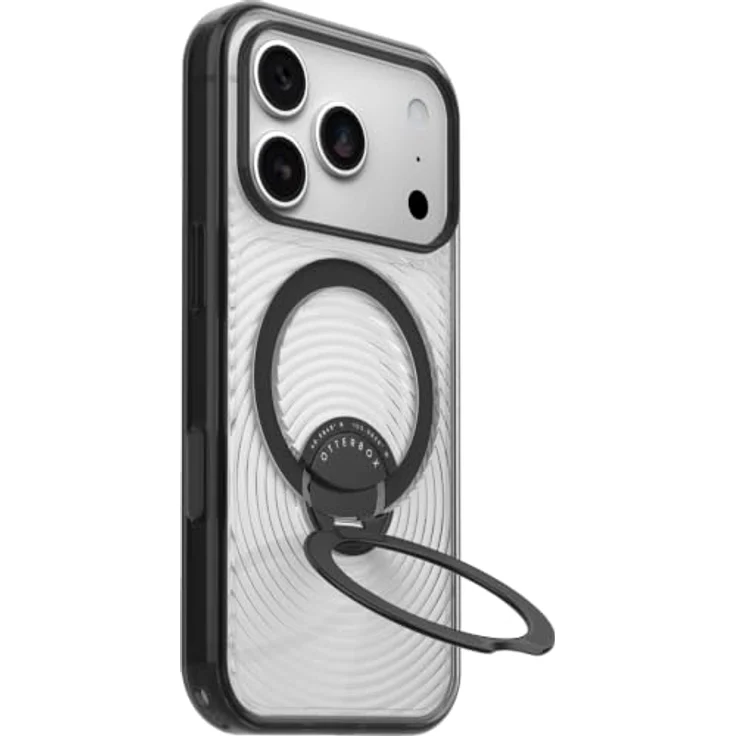 Otterbox Symmetry Stand Series Case für Apple iPhone 18 Pro und iPhone 17 Pro, Umbra, MagSafe kompatibel mit 360° drehbarem Ständer und Fingerhalterung – Bild 4