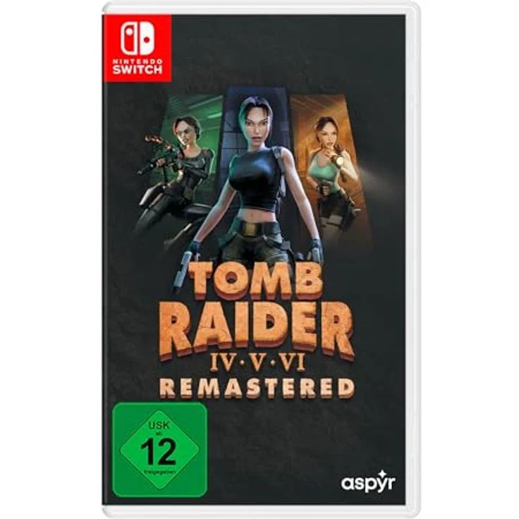 Aspyr Tomb Raider 4-6 Remastered, Nintendo Switch Spielesammlung mit klassischer und Remaster-Grafik – Bild 1