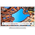 Toshiba 32LK3C64DAW 32 Zoll Fernseher/Smart TV (Full HD, HDR, Alexa Built-In, Triple-Tuner, Bluetooth) - Inkl. 6 Monate HD+ [2023]