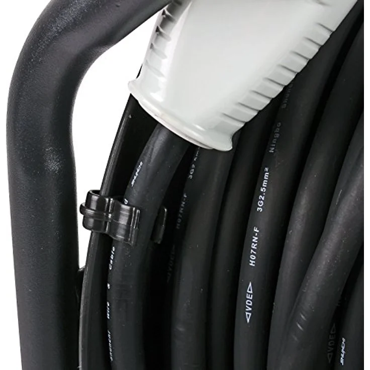 Carbest CEE Camping Kabeltrommel 25 Meter, 3x 2,5 mm, 3600 Watt, 16A, mit Thermoschutzschalter IP44 – Bild 3