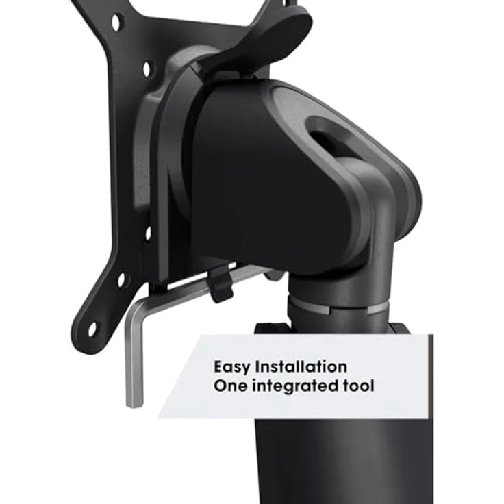 Vogels Pro Motion 4138, Höhenverstellbare Monitorhalterung für 43 Zoll Monitore, Schwarz – Bild 6